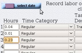 ETS 0.01 hour increments